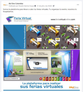 Social media Ad One